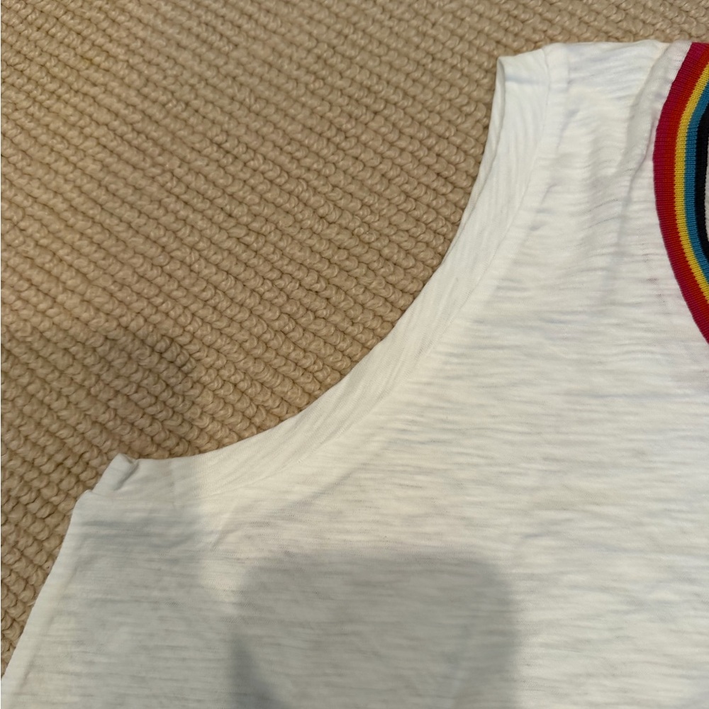 GOLDIE tank top with rainbow collar size M - Picture 3 of 4